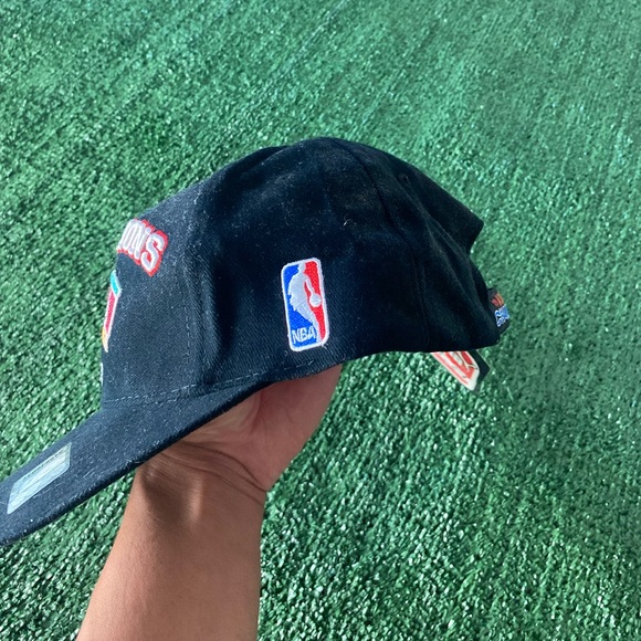 vintage 1999 DS San Antonio Spurs NBA Champions Puma Strapback Hat NWT Cap - Picture 4 of 11